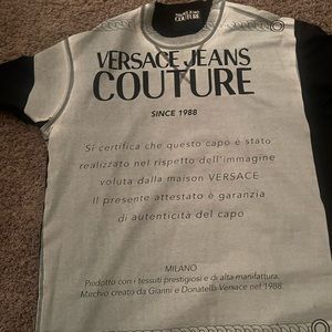 Versace couture shirt